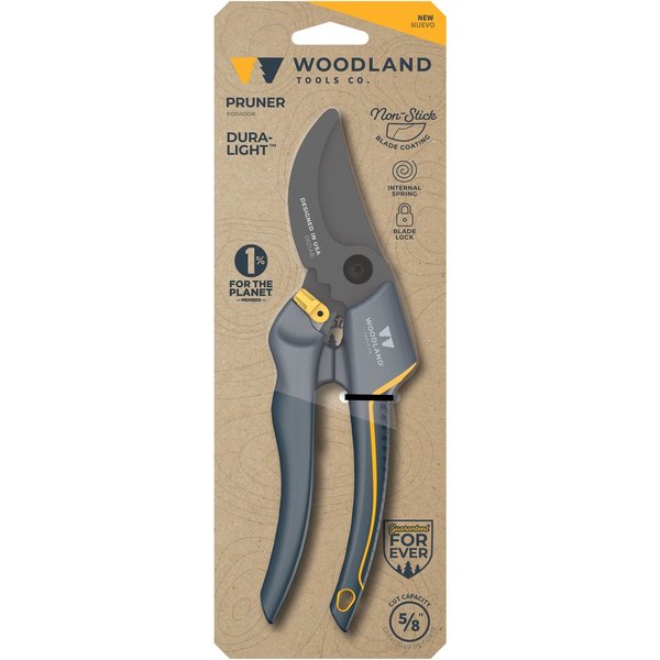 Woodland Tools Compact DuraLight Bypass Pruner 05-2002-100